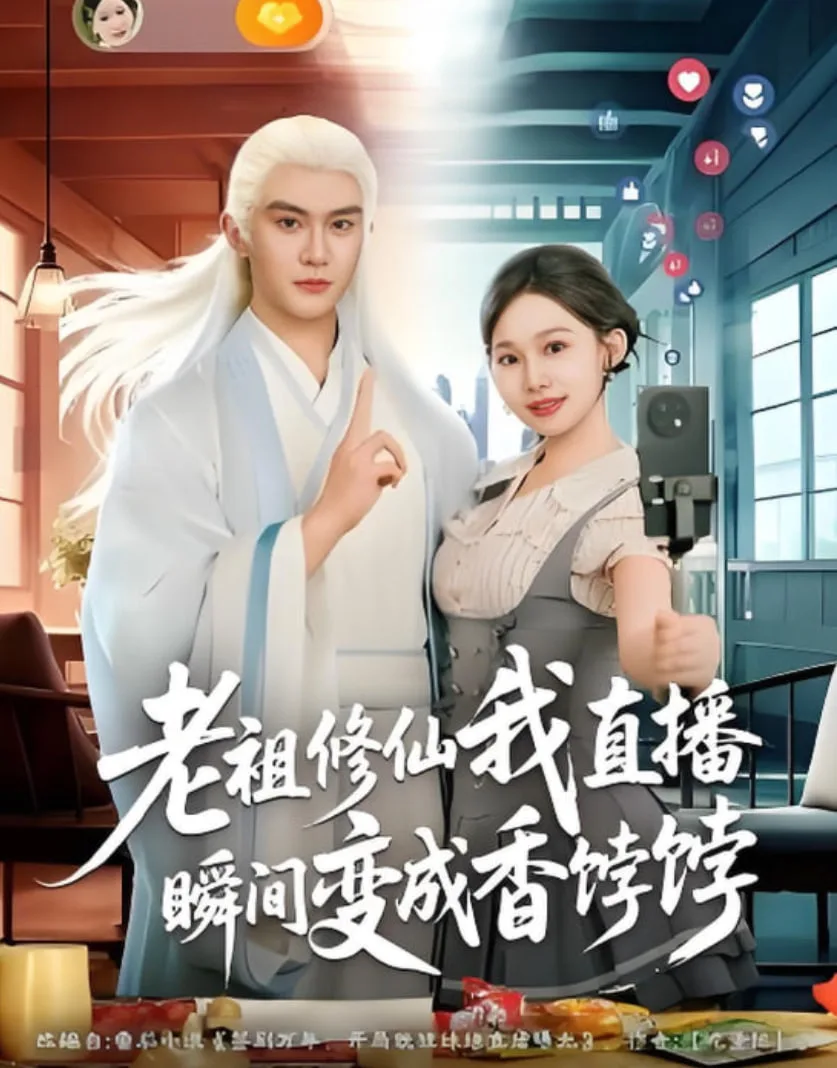 老祖修仙我直播瞬间变成香饽饽海报