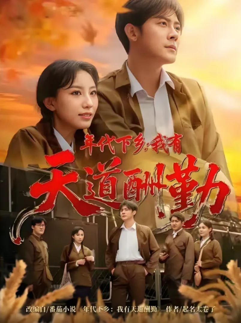 年代下乡我有天道酬勤海报