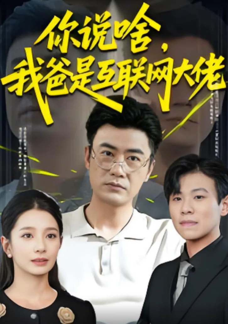 你说啥我爸是互联网大佬海报