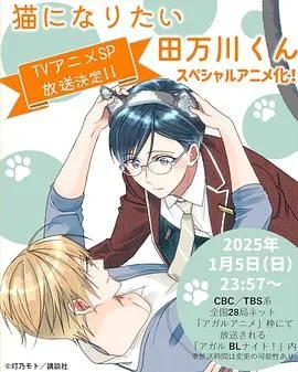 想变成猫的田万川君海报