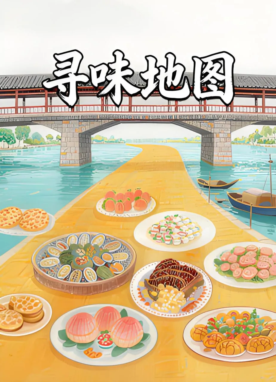 寻味地图海报