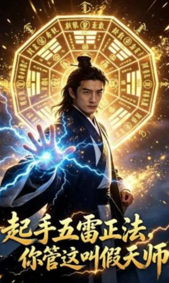起手五雷正法，你管这叫假天师？海报